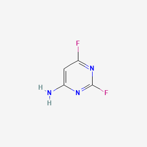 B1330480 2,6-Difluoropyrimidin-4-amine CAS No. 675-12-7