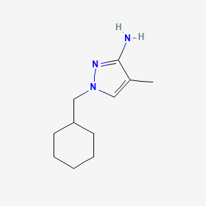 1-(Cyclohexylmethyl)-4-methyl-1H-pyrazol-3-amine