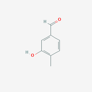 molecular formula C8H8O2 B1330486 3-羟基-4-甲基苯甲醛 CAS No. 57295-30-4