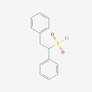 1,2-Diphenylethane-1-sulfonyl chloride