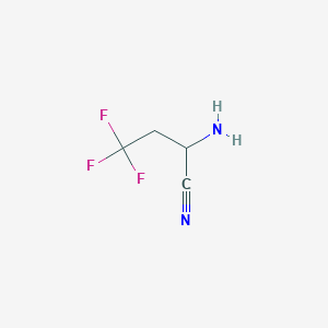 2-Amino-4,4,4-trifluorobutanenitrile