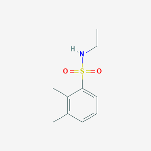 molecular formula C10H15NO2S B13304910 N-Ethyl-2,3-dimethylbenzene-1-sulfonamide 