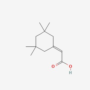 2-(3,3,5,5-Tetramethylcyclohexylidene)acetic acid