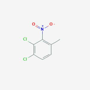 molecular formula C7H5Cl2NO2 B13304941 1,2-Dichloro-4-methyl-3-nitrobenzene 