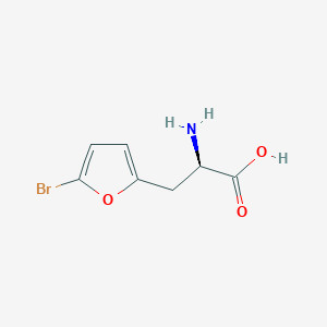 (2R)-2-amino-3-(5-bromofuran-2-yl)propanoic acid