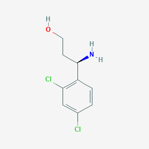 (3R)-3-Amino-3-(2,4-dichlorophenyl)propan-1-OL