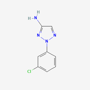 2-(3-chlorophenyl)-2H-1,2,3-triazol-4-amine