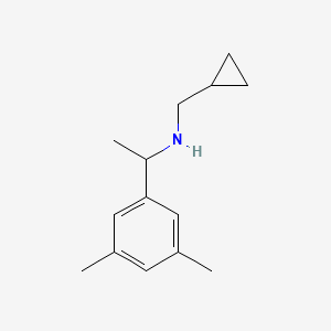 (Cyclopropylmethyl)[1-(3,5-dimethylphenyl)ethyl]amine