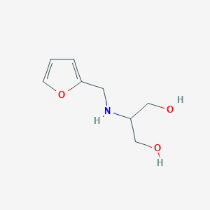 2-((Furan-2-ylmethyl)amino)propane-1,3-diol