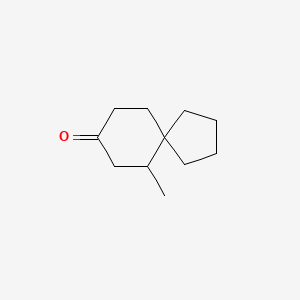 6-Methylspiro[4.5]decan-8-one