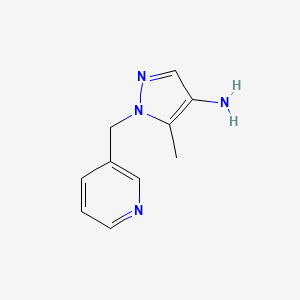 5-Methyl-1-(pyridin-3-ylmethyl)-1h-pyrazol-4-amine