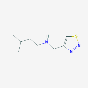 (3-Methylbutyl)(1,2,3-thiadiazol-4-ylmethyl)amine