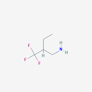 2-(Aminomethyl)-1,1,1-trifluorobutane