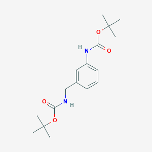 Tert-butyl (3-(((tert-butoxycarbonyl)amino)methyl)phenyl)carbamate