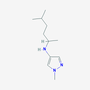 1-Methyl-N-(5-methylhexan-2-yl)-1H-pyrazol-4-amine