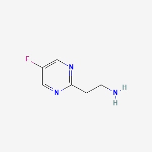 2-(5-Fluoropyrimidin-2-YL)ethanamine