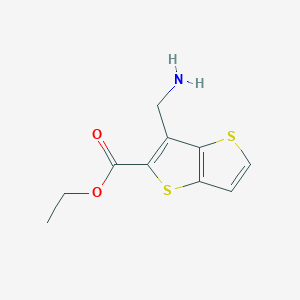 Ethyl 3-(aminomethyl)thieno[3,2-b]thiophene-2-carboxylate