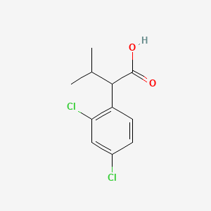 2-(2,4-Dichlorophenyl)-3-methylbutanoic acid