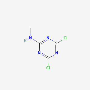 B1330548 4,6-dichloro-N-methyl-1,3,5-triazin-2-amine CAS No. 27282-80-0