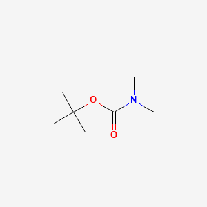 molecular formula C7H15NO2 B1330550 叔丁基 N,N-二甲基氨基甲酸酯 CAS No. 7541-17-5