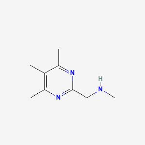 Methyl[(trimethylpyrimidin-2-YL)methyl]amine