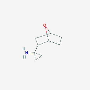 1-(7-Oxabicyclo[2.2.1]heptan-2-YL)cyclopropan-1-amine