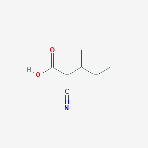 2-Cyano-3-methylpentanoic acid