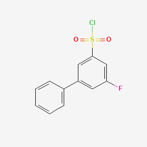 3-Fluoro-5-biphenylsulfonyl chloride