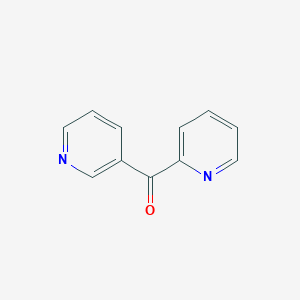 molecular formula C11H8N2O B1330565 吡啶-2-基(吡啶-3-基)甲酮 CAS No. 56970-91-3