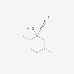 1-Ethynyl-2,5-dimethylcyclohexan-1-ol