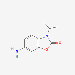 2(3H)-Benzoxazolone, 6-amino-3-(1-methylethyl)-