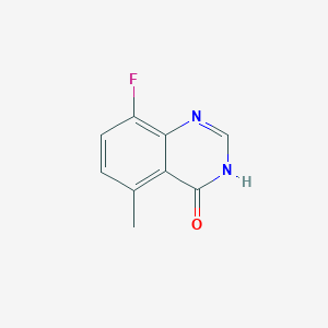 8-Fluoro-5-methyl-3,4-dihydroquinazolin-4-one