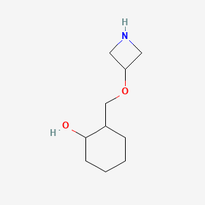 2-[(Azetidin-3-yloxy)methyl]cyclohexan-1-ol