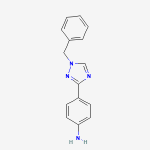 4-(1-Benzyl-1H-1,2,4-triazol-3-YL)aniline