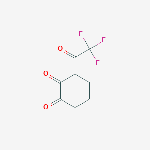 3-(Trifluoroacetyl)cyclohexane-1,2-dione