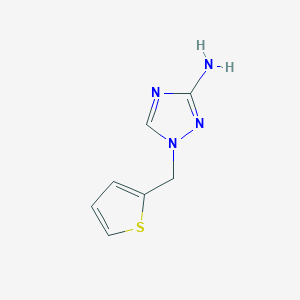 1-(Thiophen-2-ylmethyl)-1H-1,2,4-triazol-3-amine