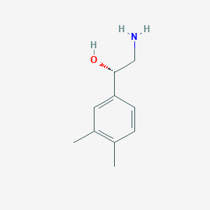 (1S)-2-amino-1-(3,4-dimethylphenyl)ethan-1-ol