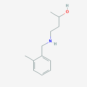 4-{[(2-Methylphenyl)methyl]amino}butan-2-ol