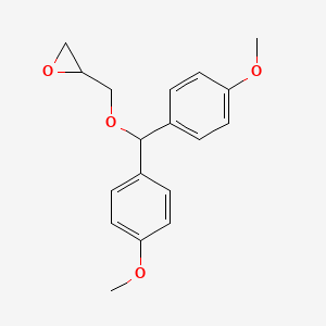 2-{[Bis(4-methoxyphenyl)methoxy]methyl}oxirane