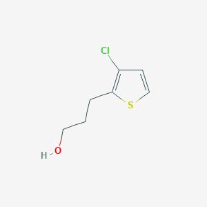 3-(3-Chlorothiophen-2-yl)propan-1-ol