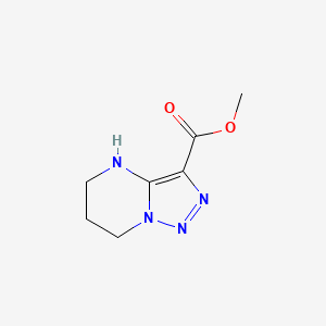 Methyl 4H,5H,6H,7H-[1,2,3]triazolo[1,5-a]pyrimidine-3-carboxylate