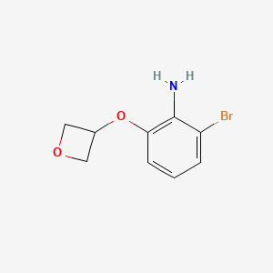 2-Bromo-6-(oxetan-3-yloxy)aniline