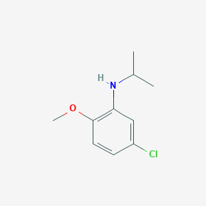 5-chloro-2-methoxy-N-(propan-2-yl)aniline