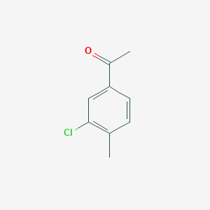 molecular formula C9H9ClO B1330637 1-(3-Chloro-4-methylphenyl)ethanone CAS No. 90792-98-6