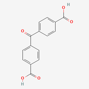 molecular formula C15H10O5 B1330642 4,4'-羰基二苯甲酸 CAS No. 964-68-1