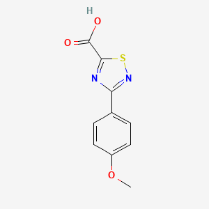 3-(4-Methoxyphenyl)-1,2,4-thiadiazole-5-carboxylic acid