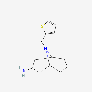 9-(Thiophen-2-ylmethyl)-9-azabicyclo[3.3.1]nonan-3-amine