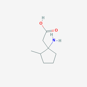 2-(1-Amino-2-methylcyclopentyl)acetic acid