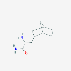 2-Amino-3-(bicyclo[2.2.1]heptan-2-YL)propanamide