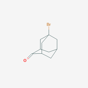 molecular formula C10H13BrO B1330647 5-溴-2-金刚烷酮 CAS No. 20098-20-8